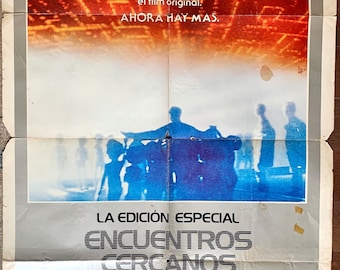 Close encounters of the third kind, special edition Spanish 1980 Steven Spielberg's classic, new scenes