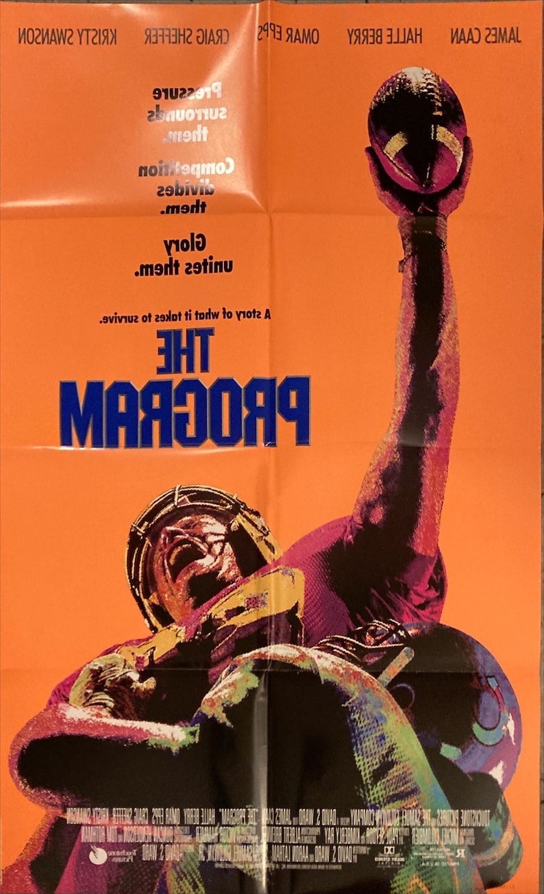 The Program (1993) One Sheet Movie Poster - DS, James Caan - Etsy