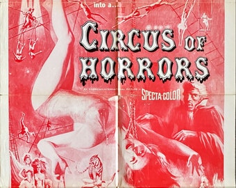 Circus of Horrors (1960) One Sheet Movie Poster