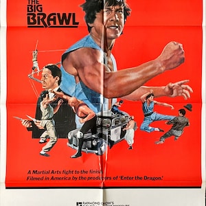Big Brawl (1980) One Sheet Movie Poster - Early Jackie Chan