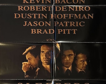 スリーパーズ (1996) オリジナル映画ポスター、ロバート・デ・ニーロ