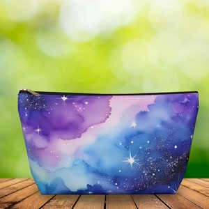 Universe Galaxy Nebula Stars Cosmetic Makeup Travel Accessory Zipper Pouch -  Unique Cosmic Outer Space Galactic Cosmos Starry Night Sky
