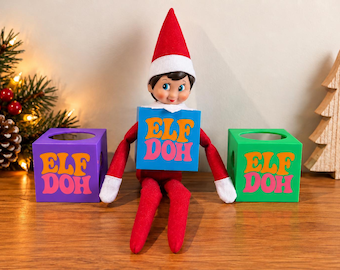 Elf Doh Costume | Elf on the Shelf Outfit | Christmas Elf Accessory | Elf Doh Prop | Elf Clothes