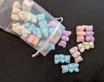 Gummy Bear Fidget Toy | Pastel Colors, Pocket Sized Sensory Toy | Prize Box Toys