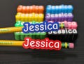 Personalized Pencil Toppers – Custom Name Pencil Accessories – 3D Printed School Favors – Classroom Gifts