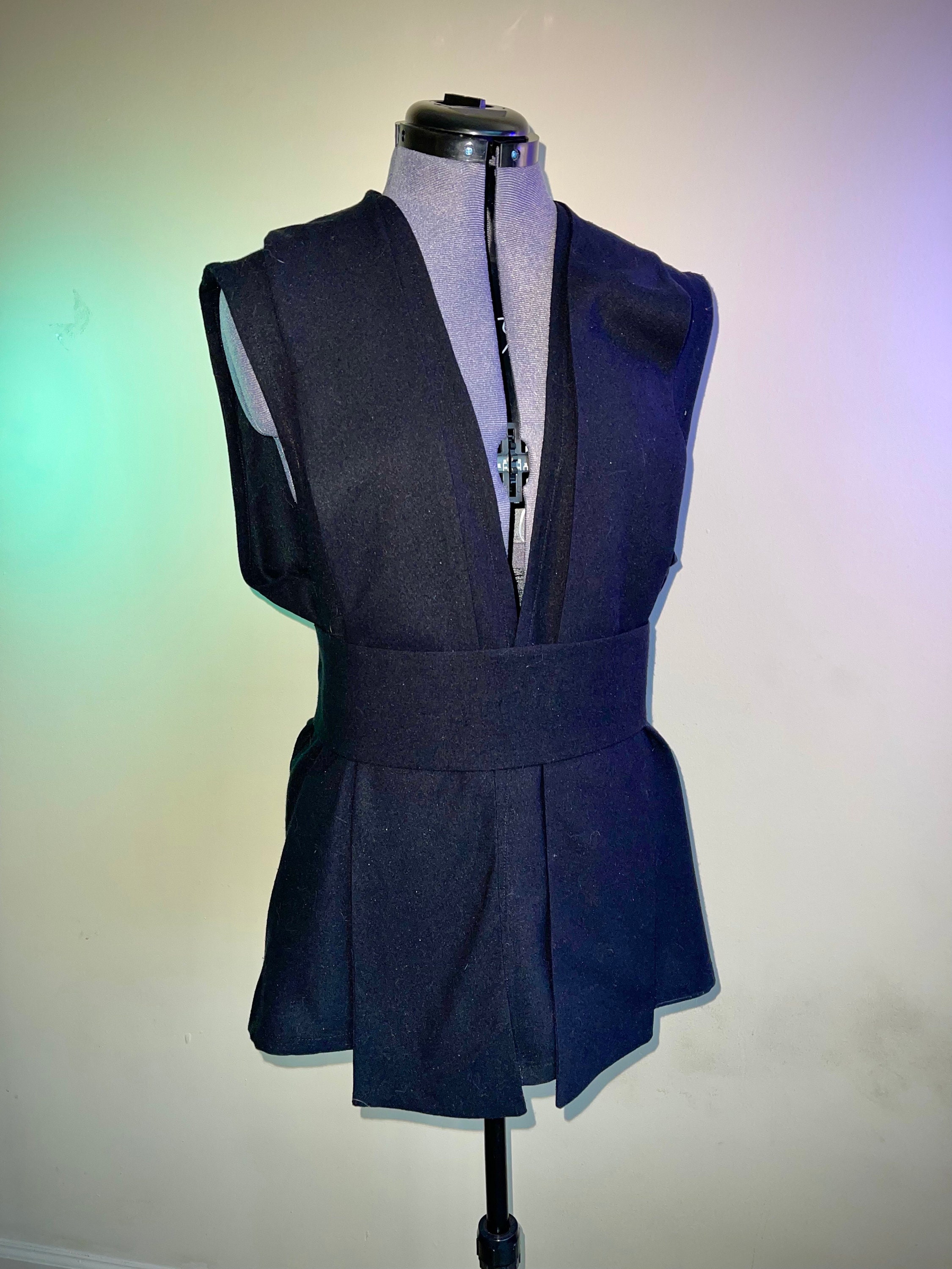 Luke Skywalker Black Vest Jedi Cosplay Costume Etsy Australia
