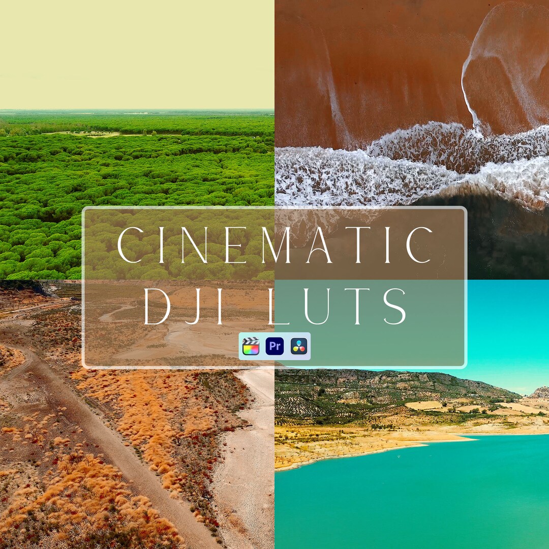 Professional Cinematic Dji Color Grading Video Filters Premiere Pro