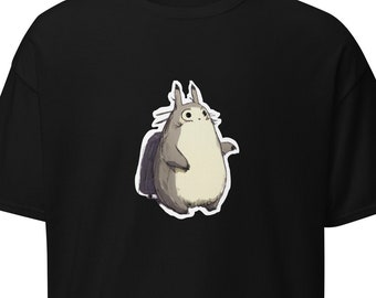 Totoro Sad Sketch camiseta