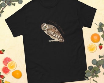 Owl By Myself メンズ クラシック Tシャツ