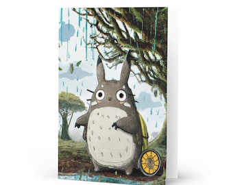 Totoro In the Woods Card