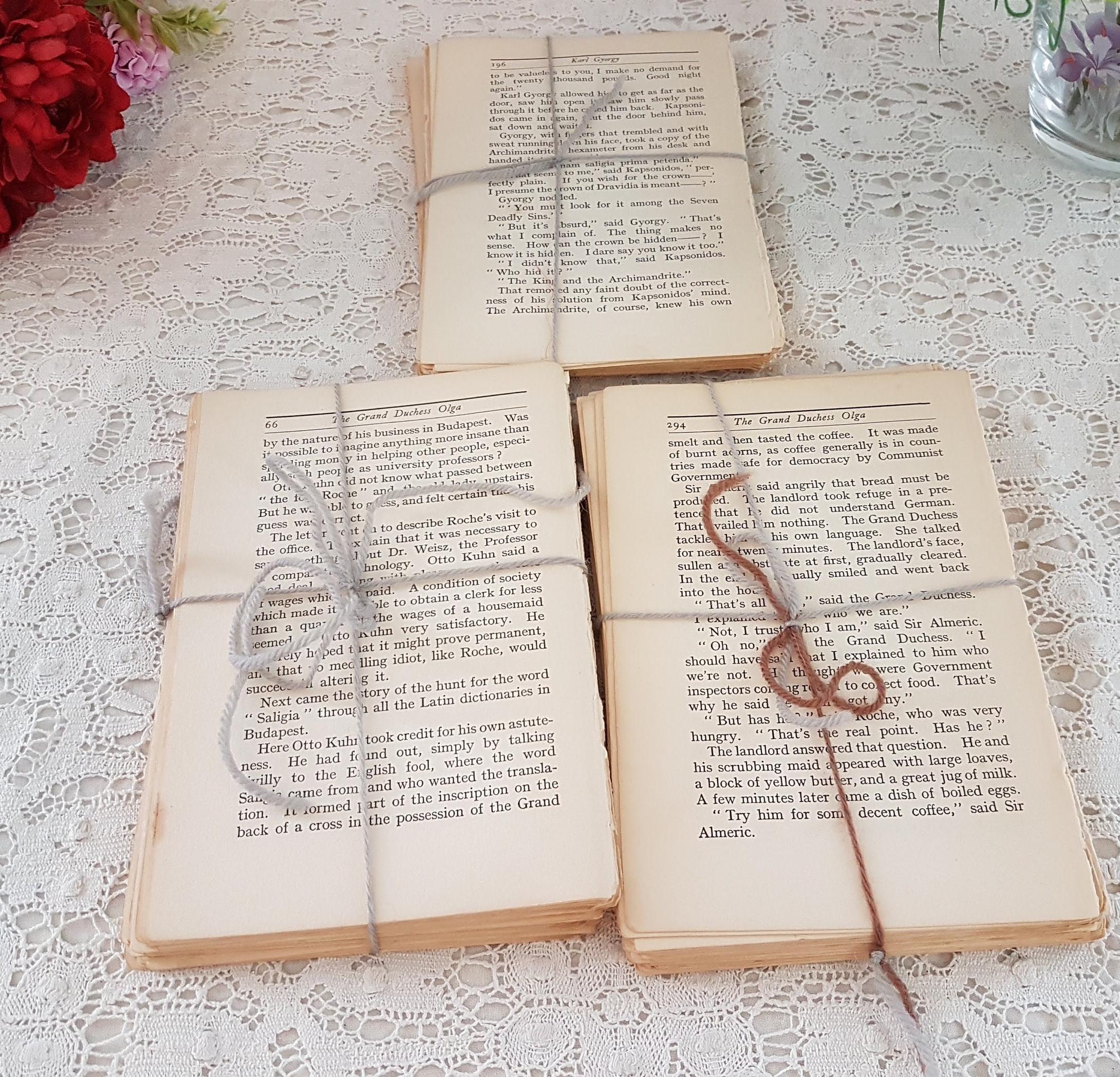 50 Pages Old Vintage Paper Pack, the Grand Duchess by George A ...