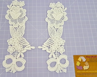 ヴィンテージ 50年代 ホワイトリネン 刺繍入り 宴会テーブルクロス 250