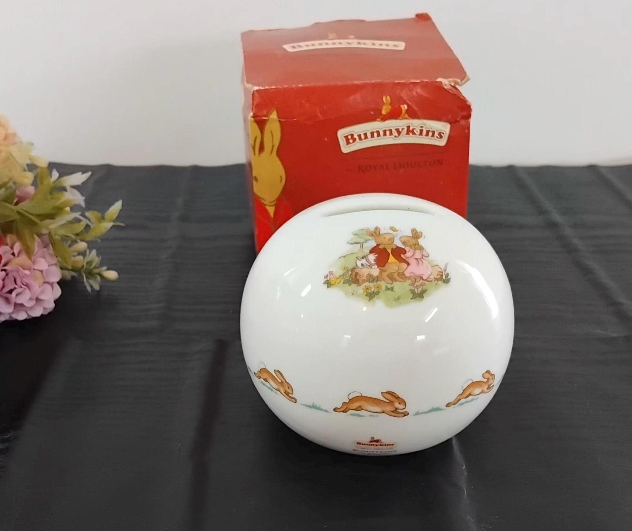 Royal Doulton Bunnykins Ceramic Money Box Piggy Bank With Box - Etsy