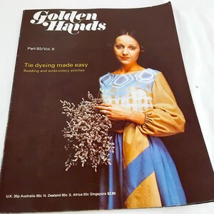 Vintage 1976 Golden Hands Knitting Dressmaking Needlecraft Magazine ...
