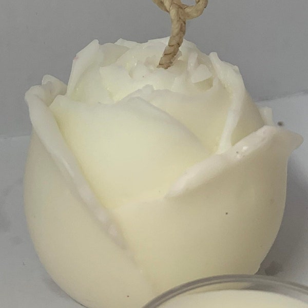 Intoxicating Lotus Blossom & Mandarin, Candle, Wax Melt, Coconut Beeswax Blend, Gift, Reiki, Tuning Fork, Uplifting, Happy, Dorm, Makesy