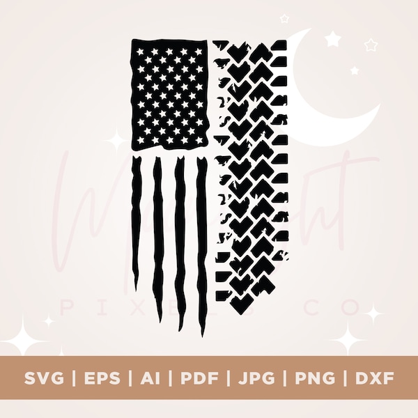 USA Flag, Offroad Lover SVG, Off road Vehicle, 4-Wheeler Truck Offroad, America, offroad 4x4, Print Design, Cricut, Png, Svg, sublimation