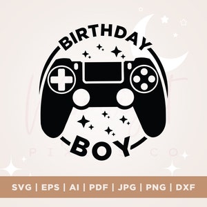 Geburtstagskind svg, Geburtstags-Gamer svg, Geburtstags svg, Videospiel svg, Kinder svg, Videospiel-Thema, Geburtstagskind-Shirt-Design, Dateien für Cricut