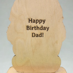 Unique Bigfoot Eyeglass Holder – Handcrafted Wooden Sasquatch Big Foot Glasses Stand for Desk image 19