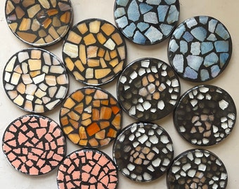 Ceramic Mosaic Drink Coasters