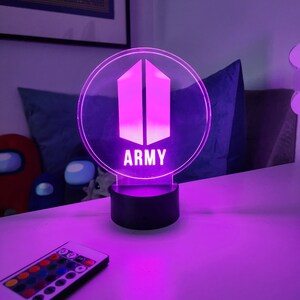 Bts Led Lights - Etsy