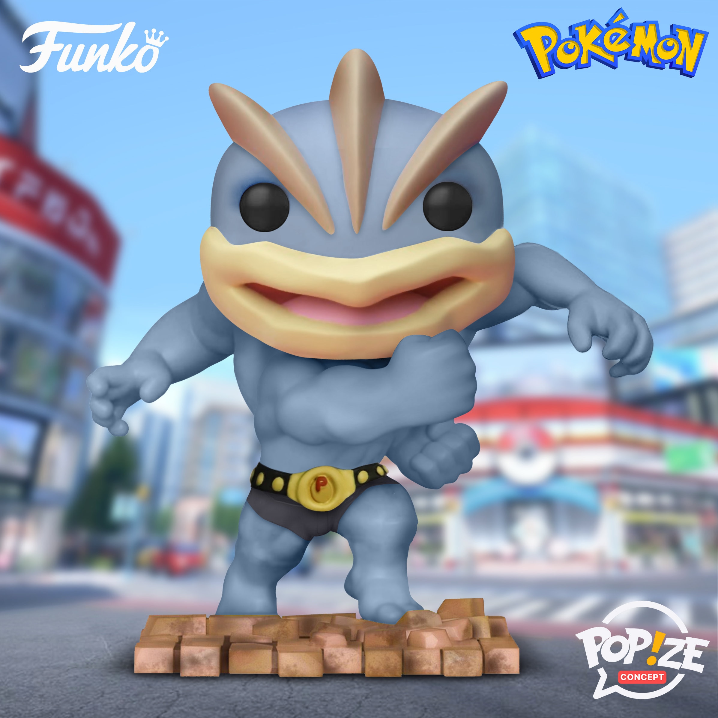 Machamp Funko Concept Exclusive Etsy