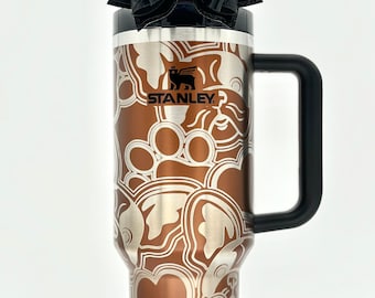 Stanley Cup Engraved Frenchie designs 30oz and 40oz