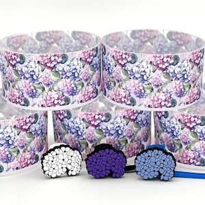Hydrangea Floral Silicone Boot Set - Stanley/Coldest/Yeti Cup Protector