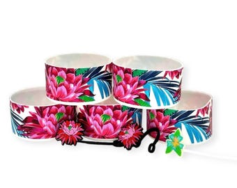 Hibiscus Tropical Summer Floral Tumbler Boot set ***shop exclusive***
