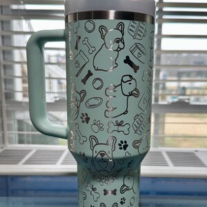 may include: Frenchie engraved cup, engraved Frenchie tumbler, Stanley engraved French bulldog cup, French bulldog tumblers, dog engraved tumbler, may include: Frenchie engraved cup, engraved Frenchie tumbler, Stanley engraved French bulldog cup, French bulldog tumblers, Stanley engraved french bulldog cup,