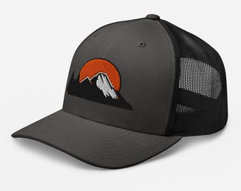 Trucker Snapback Hat - Breathable Mesh, Outdoor Cap for Hiking Foam Trucker Hat | Classic LOHKO Outdoor Adventure Cap  main image 4