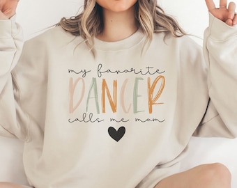 Dance Mom Sweatshirt, Dance Teacher Gifts, Dance Gift, Dance Sweatshirts, Dance Moms Sweater, Dance Competition Sweaters, Mothers Day Gift