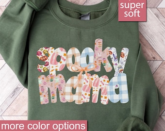 Spooky Mama Sweatshirt, Mom Halloween Sweatshirts, Halloween Mom Sweaters, Halloween Sweater, Halloween Mama Shirt, Spooky Halloween Mama