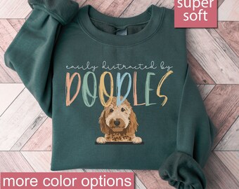 Golden Doodle Gift, Doodle Dog Mom Sweatshirt, Golden Doodle Mom Sweater, Dog Mom Present, Dog Mom Sweater, Doodle Dogs Sweater, Doodle Mama