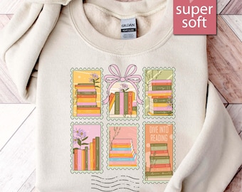Reading Sweatshirt, Book Lover Sweatshirts, Bookish Gifts, Book Lover Gift, Gift For Book Lover, Library Gifts, Read Books Sweater, Reader