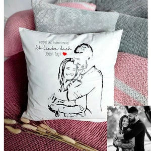 Personalized Square Pillow Photo Pillow Custom Picture Pillow Baby