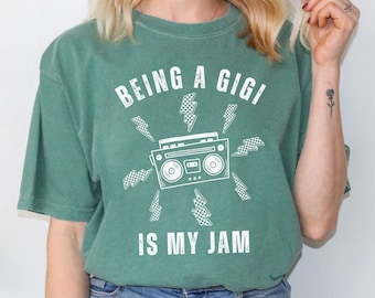 Gigi Shirt, Gigi Gifts, Gigi Mother's Day Gift From Grandkids, Gift For Gigi TShirt, Promoted To Gigi T Shirt, Gigi Baby Announcement Gigi