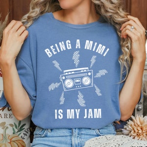 Mimi Shirt, Mimi Gifts, Mimi Mothers Day Gift From Grandkids, Gift For Mimi TShirt, Promoted to Mimi T Shirt, Mimi Baby Reveal, Mimi T-Shirt