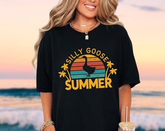 Silly Goose Shirt Silly Goose Comfort Colors Shirt Silly Goose TShirt Cute Goose Shirt Goose Lover Shirt Silly Goose Gift Funny Goose Shirt