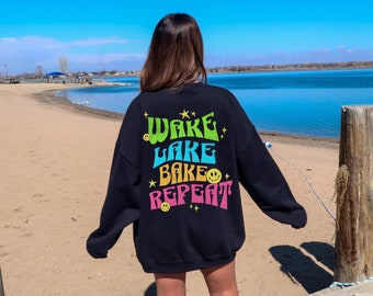 Lake Life Sweatshirt, On The Lake Sweatshirt, Lake Vacation Shirts, Lake Camping Sweatshirt, Lake Crewneck, Lake Days Sweatshirt, Lake Shirt