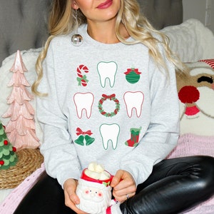 Christmas Dental Sweatshirt Christmas Dental Hygiene Shirt Dental Christmas Shirt Dental Office Christmas Shirt Dental Assistant Sweatshirt