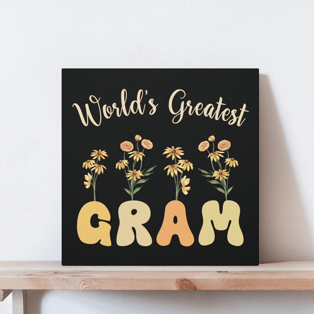 Gram Sign, Gram Gifts, Gram Mothers Day Gift From Grandkids, Grams ...