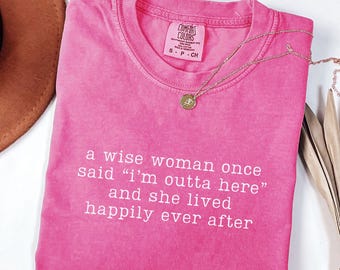 Teacher Retirement Shirt A Wise Woman Once Said Retirement Gift Retirement Countdown Almost Retired Nurse Retiring Coworker Gift For Her