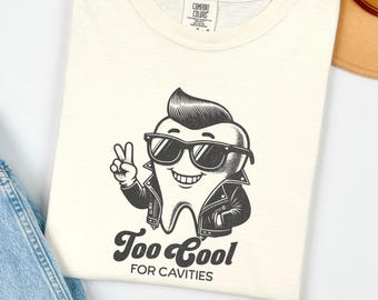 Funny Tooth Shirt Comfort Colors Dental Shirt Dental Hygiene Gift For Dental School Graduate Dental Hygienist TShirt Dental Assistant Shirt