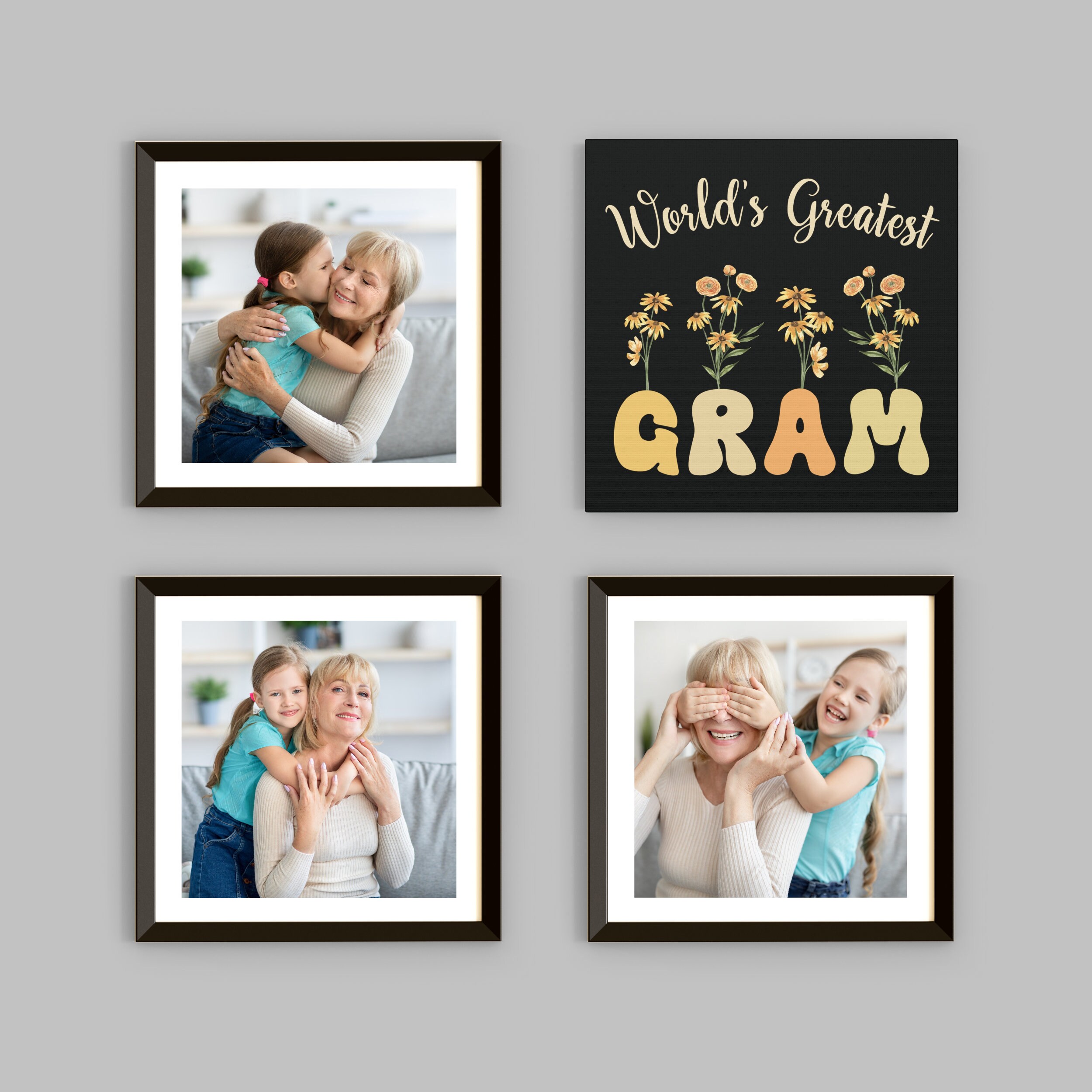 Gram Sign, Gram Gifts, Gram Mothers Day Gift From Grandkids, Grams ...