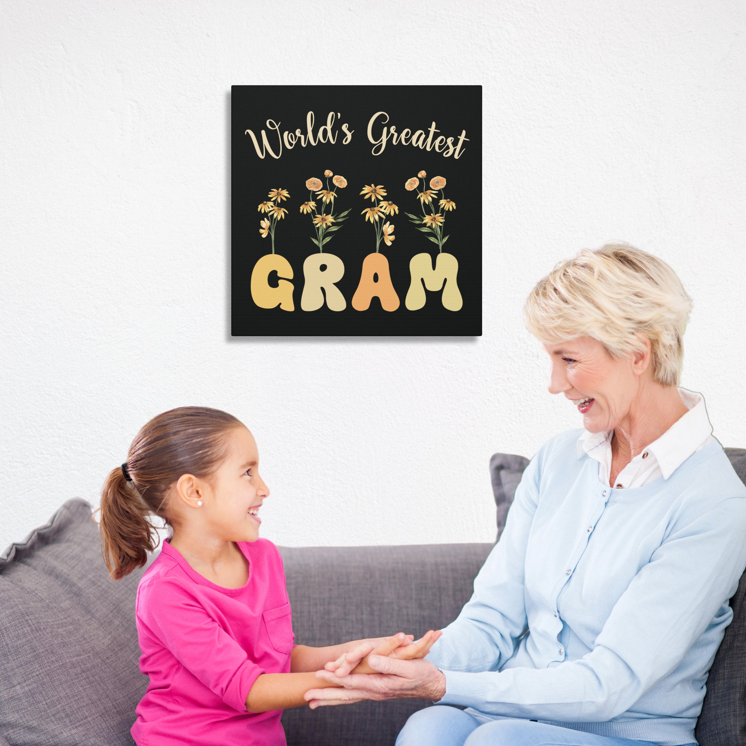 Gram Sign, Gram Gifts, Gram Mothers Day Gift From Grandkids, Grams ...