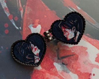 My Chemical Romance Enamel Pin - Demolition Lovers / Three Cheers for Sweet Revenge Locket