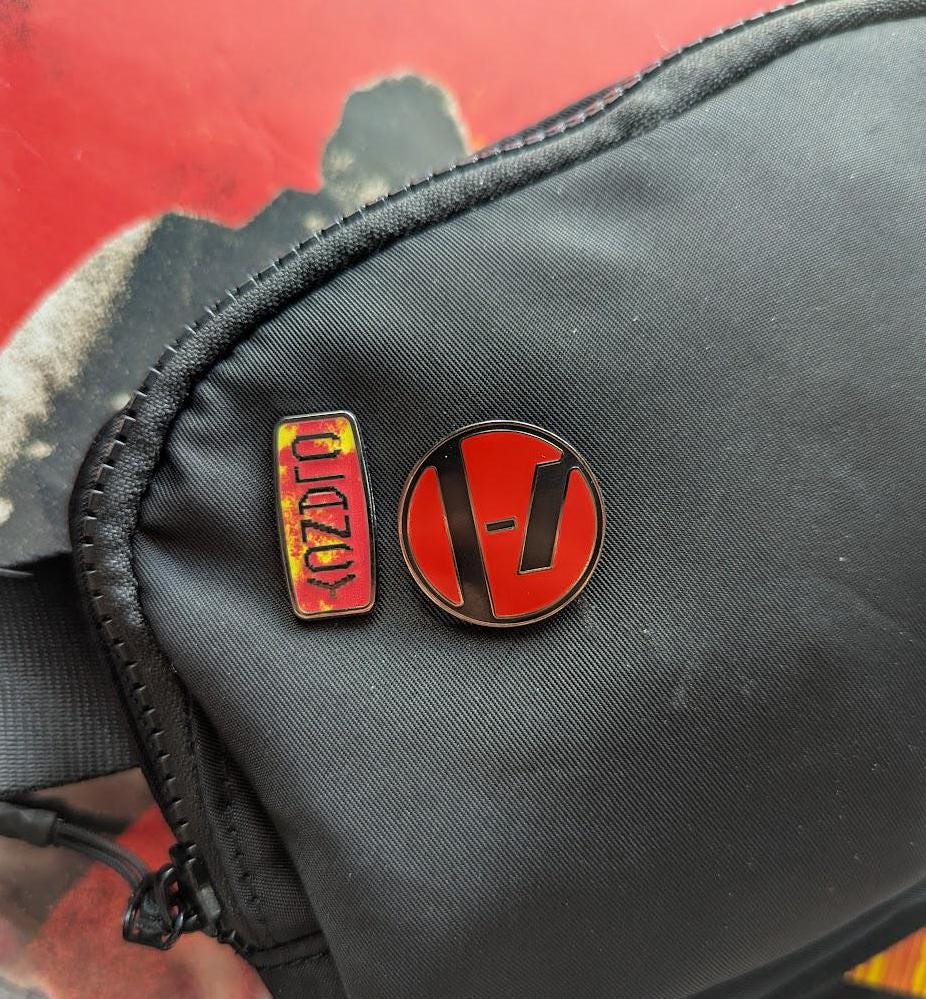 Twenty One Pilots Clancy Era Enamel Pins
