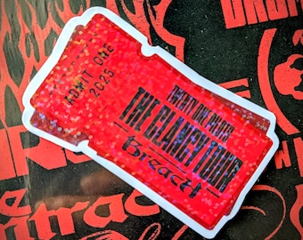 Twenty One Pilots Breach Tour Ticket Sticker