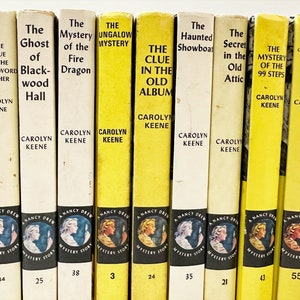 Nancy Drew Vintage Mystery Books Choose Your Title image 1