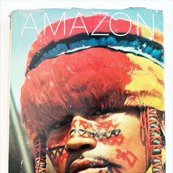 Amazon National Geographic 1970 Vintage Book